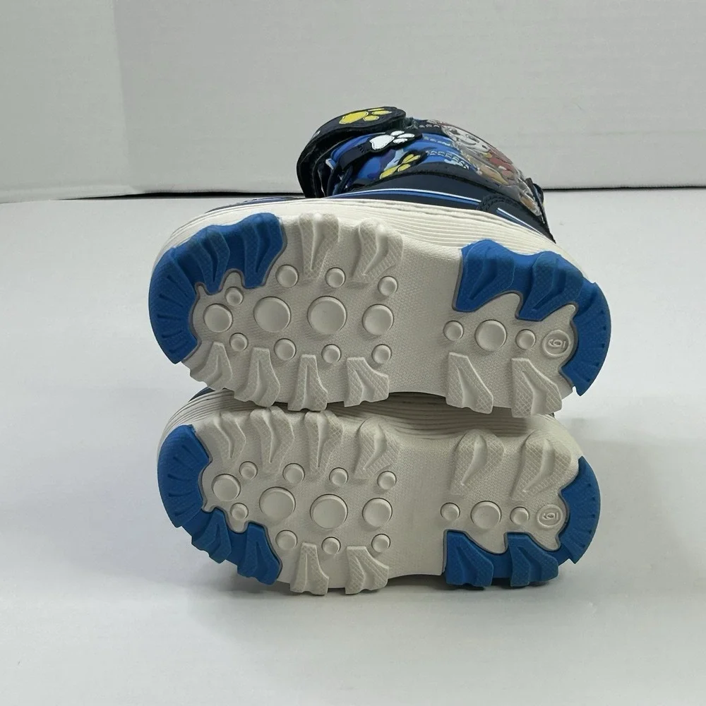 Nickelodeon Paw Patrol Chase + Marshall Dogs‎ Toddler Boys 6 Snow Boots New Blue